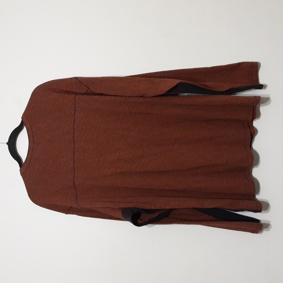 RowM pullover top men 3XB base layer brown outdoor performance casual y2k retro - Picture 6 of 8